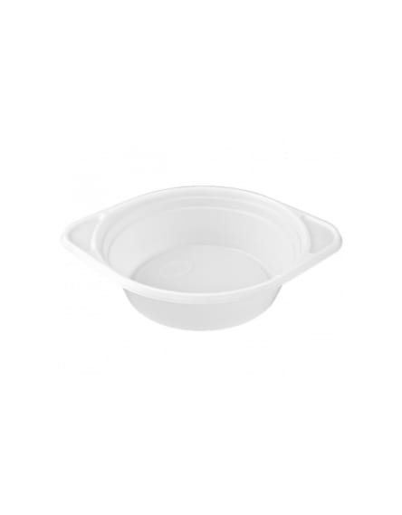 Тарелка суповая D=165 (475мл) /50 шт/уп   пакет  белый посуда разовая 50
