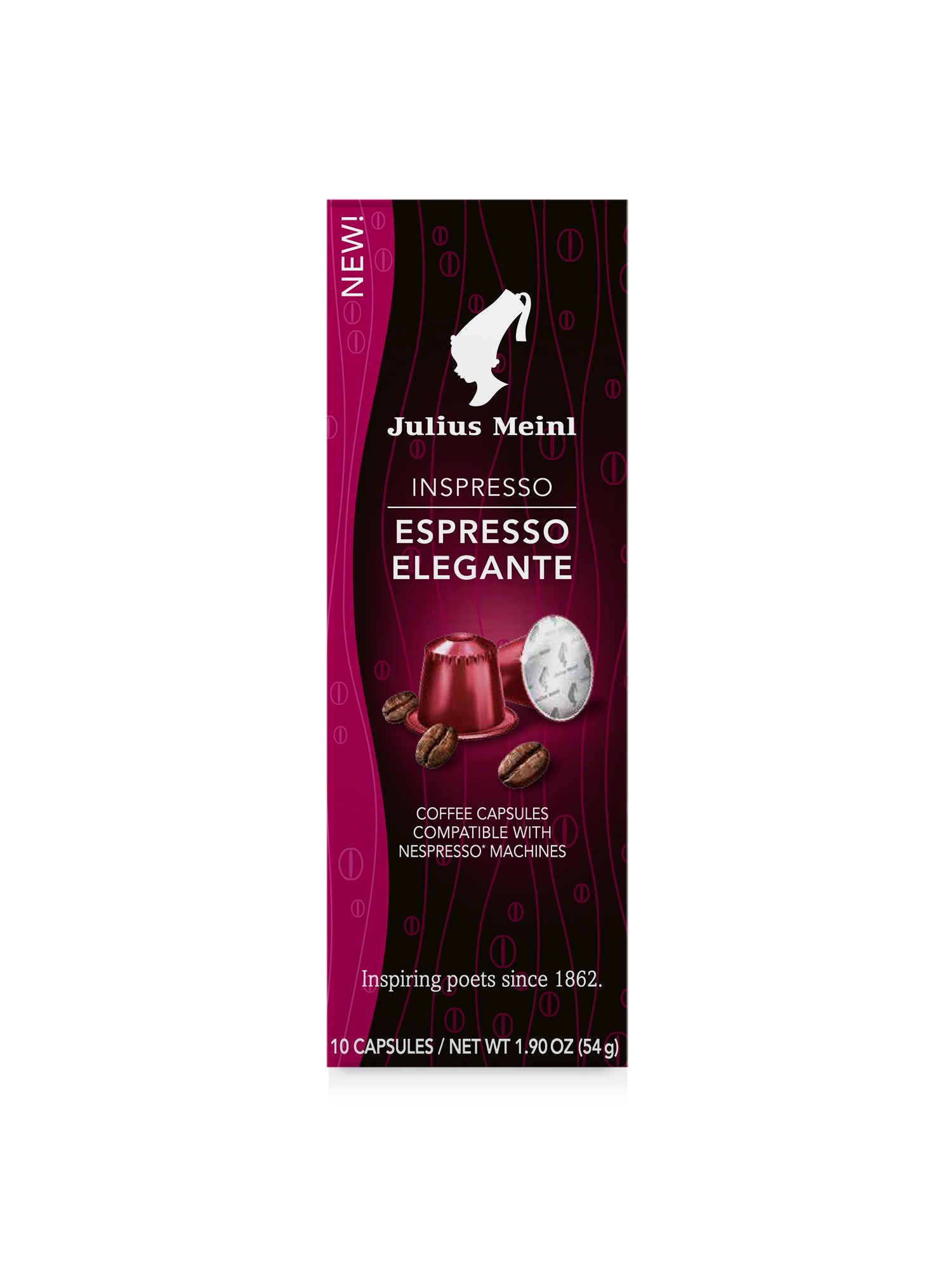 Кофе в капсулах Julius Meinl Espresso Elegante Inspresso   коробка В капсулах  кофе 