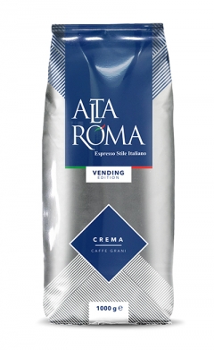 Кофе Altaroma Crema, зерно  1 кг  вакуумный пакет В зёрнах  кофе 