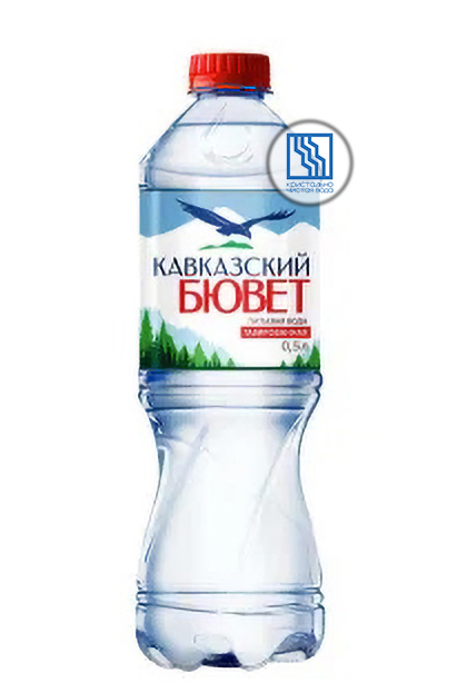 Кавказский Бювет 0.5 газированная ПЭТ    12